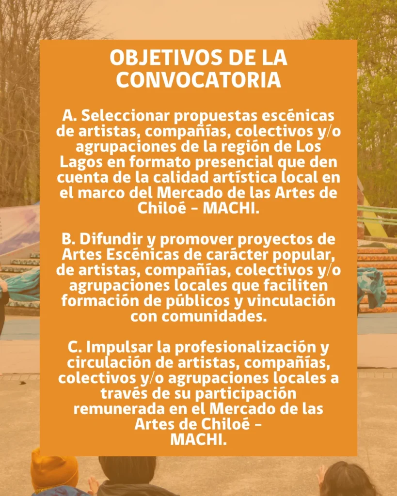 Convocatoria MERCADO DE LAS ARTES DE CHILOÉ – MACHI 2025